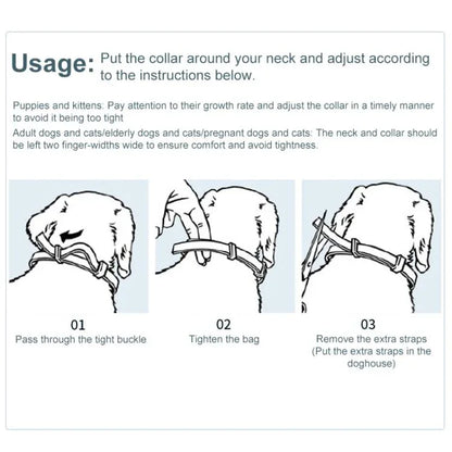 Pet Deworming Calming Collar Fleas Ticks Removing, Aluminum Box Packing - Shello's Creative Boutique