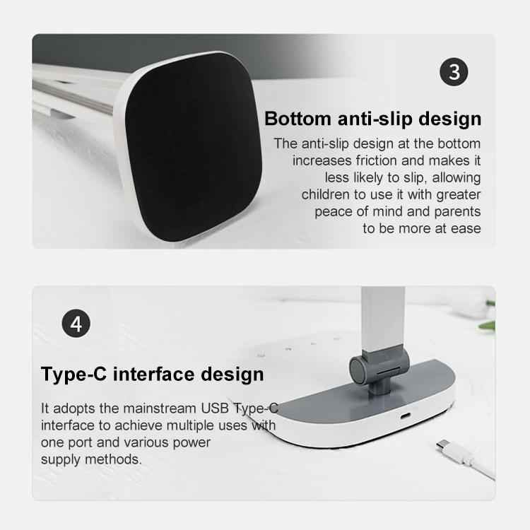 Foldable LED No Flicker AA Grade Eye Protection Study Desk Lamp