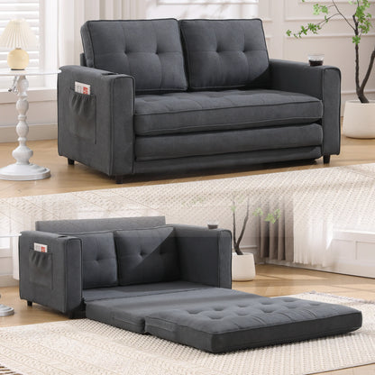 Three-in-One Soft Cushion Sofa – Comfort, Convenience & Style - Shello's Creative Boutique