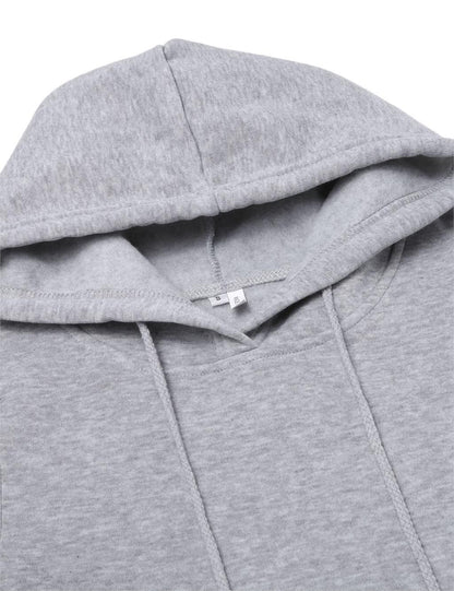 Autumn Winter Patchwork Hoodies – Long Sweatshirts for Women - Shello's Creative Boutique