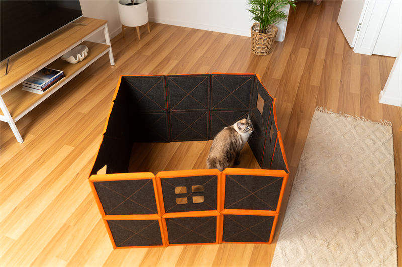 Cardboard Cat House Scratcher Breathable Pet Foldable Cat Toys And House For Cats eprolo