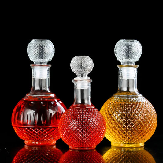 250ml 500ml  1000ml Glass Crystal Red Wine Decanter Wine Bottle Decanter eprolo