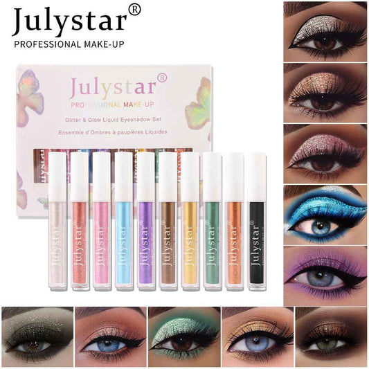 Streamlight Colourful Eye Shadow Liquid Set Night Club