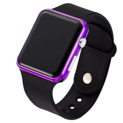 LED Digital Sport Watch - Unisex Silicone Wristwatch - Shello's Creative Boutique