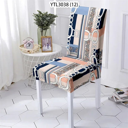 European Elements Style Cover For Dining Living Room Chair Flowers Pattern Dining Furniture - Shello's Creative Boutique