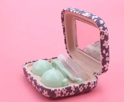 Cute Eyelash Case for Strip False Eyelashes Portable Lash Cases for Pretty Girl Smart Eyelash Tools - Shello's Creative Boutique