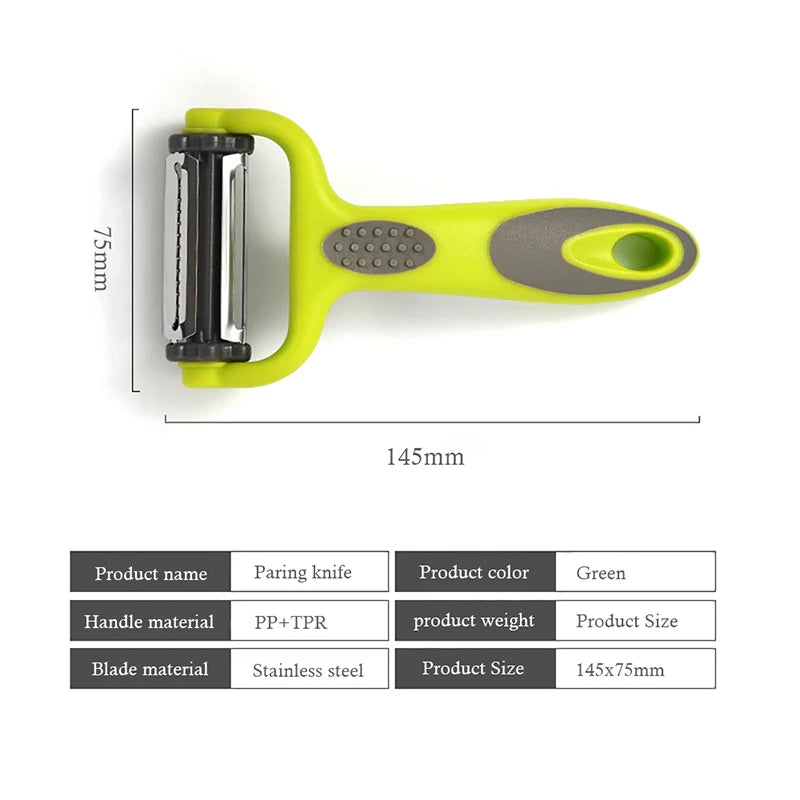 3 In 1 Rotary Peeler Fruit Vegetables Cabbage Graters Salad Carrot Potato Slicer Kitchen Multifunction Grater Julienne Peeler eprolo