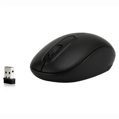 Q1 wireless mouse computer mouse desktop energy-saving simple configuration mini receiver - Shello's Creative Boutique