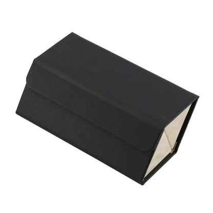Premium Leather Glasses Storage Case - Elegant Organizer for 2-6 Sunglasses