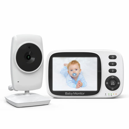 Video Baby Monitor - 2.4G Wireless 3.2" LCD Night Vision - Shello's Creative Boutique