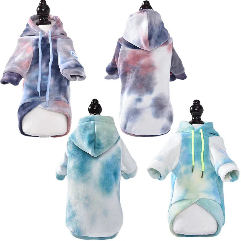 Plush Hoodie for Dogs & Cats - Cozy Winter Pet Clothing - Shello's Creative Boutique