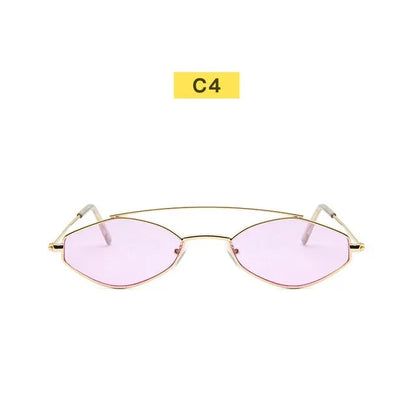 90s Sunglasses Women Retro Oval Sunglasses Lady Brand Designer Vintage Black Sunglasses Girls Eyeglasses UV400 Oculos - Shello's Creative Boutique