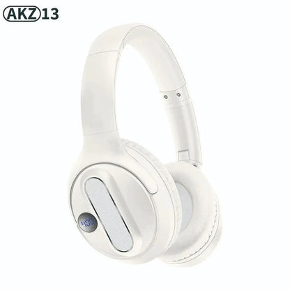 AKZ-13 wireless Bluetooth headset with battery level display and long battery life foldable - Shello's Creative Boutique