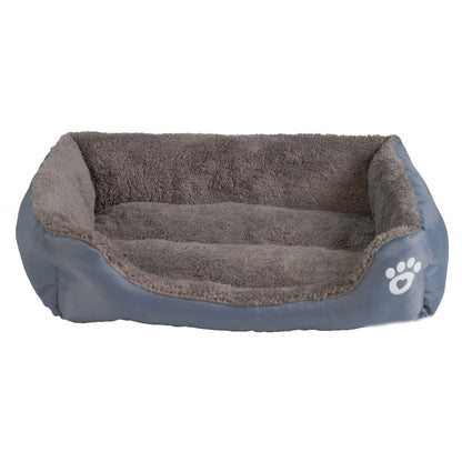 S-3XL 9 Colors Paw Pet Sofa Dog Beds Waterproof Bottom Soft Fleece Warm Cat Bed House Petshop cama perro eprolo