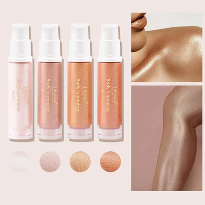 New Full-Body Beach Sexy Highlighter Lotion Brightening Skin And Brightening Highlighter Liquid Milk Body Highlighter - Shello's Creative Boutique