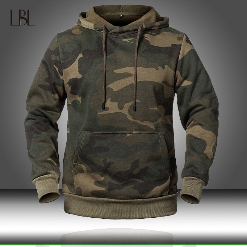 Camouflage Hoodies MenFashion Sweatshirt Male Camo Hoody Hip Autumn Winter Military Hoodie Mens Clothing eprolo