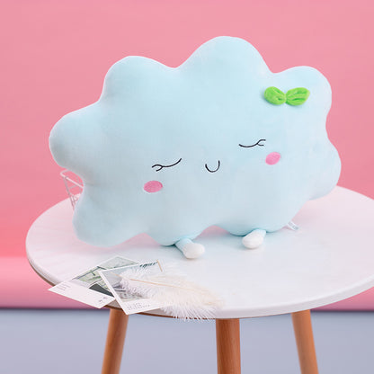 New Soft Plush Sun Pillow Small Fresh Cloud Pillow Plush Home Sofa Cushion