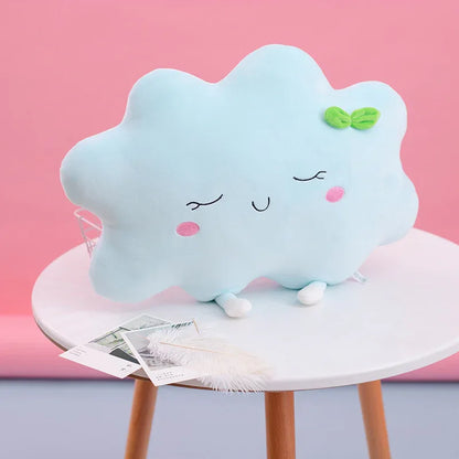 Soft Plush Sun Cloud Pillow – Cozy, Playful, and Stylish - Shello's Creative Boutique