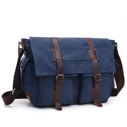 Men Business Messenger Bag Vintage Crossbody Shoulder Pack - Shello's Creative Boutique