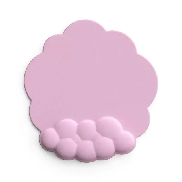 Mouse pad with wrist rest keyboard cloud anti-slip memory foam desktop office gamer mouse wrist rest - Shello's Creative Boutique