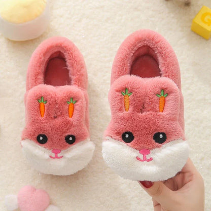 Kids Cotton Slides – Cozy & Cute Rabbit Slippers for Boys & Girls - Shello's Creative Boutique