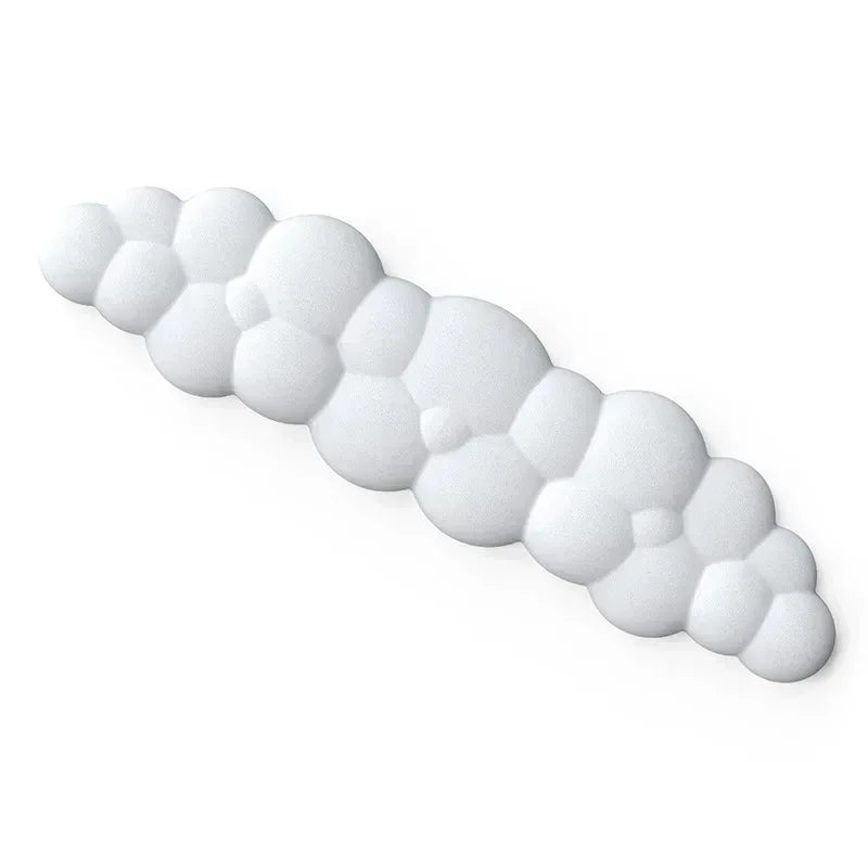Mouse pad with wrist rest keyboard cloud anti-slip memory foam desktop office gamer mouse wrist rest - Shello's Creative Boutique