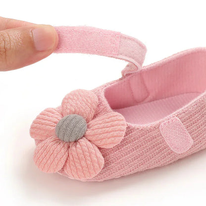 Baby Princess Shoes - Soft Bottom First Walking Shoes 0-1 Year - Shello's Creative Boutique