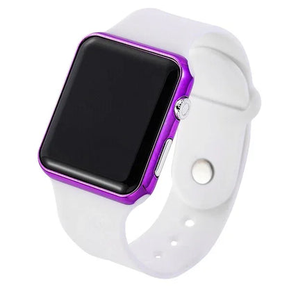 LED Digital Sport Watch - Unisex Silicone Wristwatch - Shello's Creative Boutique
