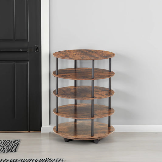 4-Tier Revolving Shoe Rack Storage Organizer - Shello's Creative Boutique