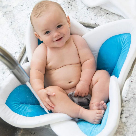 Baby Bath Mat 80CM - Blooming Flower Tub Cushion for Newborns - Shello's Creative Boutique
