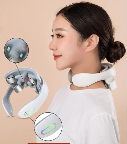 Cervical Massager Neck Massager Hot Compress Physiotherapy Home Intelligent Neck Protector - Shello's Creative Boutique
