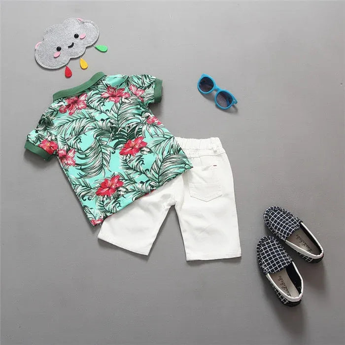 Children Clothing Sets Baby Boys Girls T Shirts+Shorts Pants Sports Suit Kids Clothes - Shello's Creative Boutique