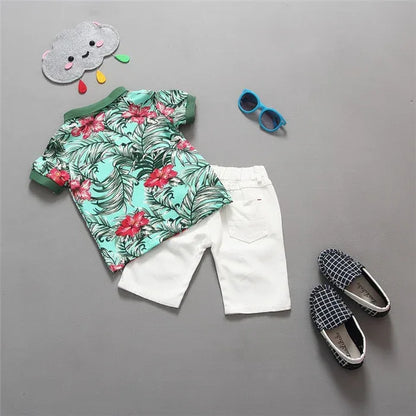Children Clothing Sets Baby Boys Girls T Shirts+Shorts Pants Sports Suit Kids Clothes - Shello's Creative Boutique