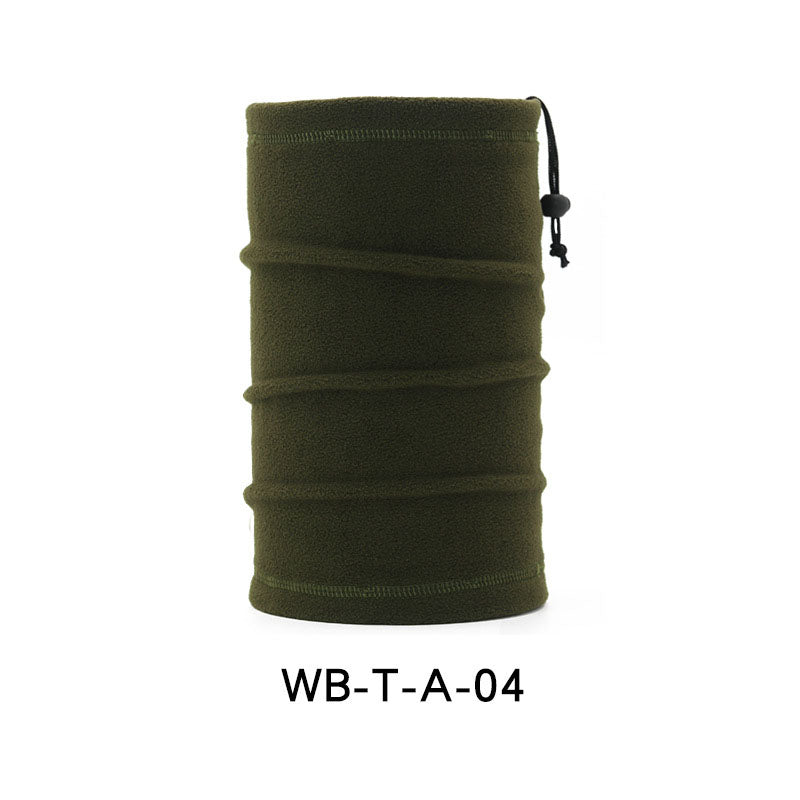 Autumn And Winter Multi-Functional Neck Cover Warm Fleece Ski Mask Polar Fleece Cycling Sports Scarf Hat eprolo