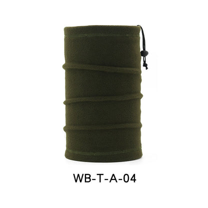 Autumn And Winter Multi-Functional Neck Cover Warm Fleece Ski Mask Polar Fleece Cycling Sports Scarf Hat eprolo
