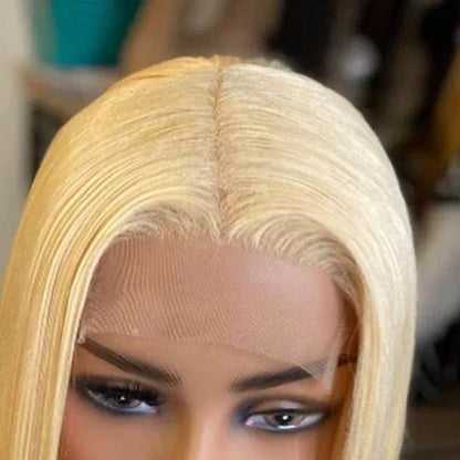 613 Blonde Lace Front Wig - Natural Hairline Synthetic - Shello's Creative Boutique