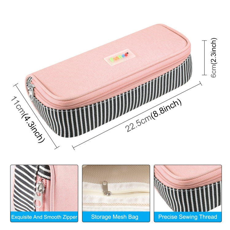 HAWEEL Pencil Case Cosmetic Storage Organizer Canvas Glasses Bag, Size: 230 x 110 x 70mm, 230 x 110 x 70mm - Shello's Creative Boutique