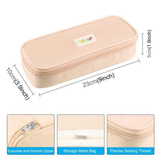 FunAdd Pencil Case Cosmetic Storage Organizer Bag, Size: 235 x 105 x 50mm, 235 x 105 x 50mm