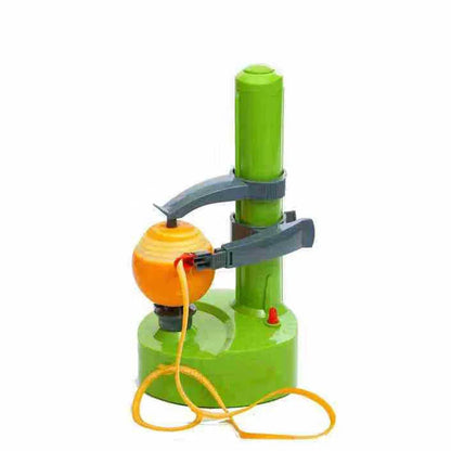 Multifunctional Automatic Peeler Electric Spiral Apple Peeler Slicer Fruit Potato Automatic Battery Powered Peeler Kitchen Tools - Shello's Creative Boutique