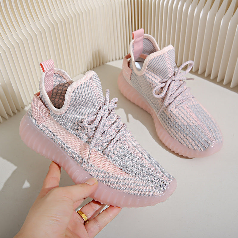 Coconut shoes for both men and women, summer breathable fly woven shoe covers, casual sports shoes, couple's mesh shoes eprolo