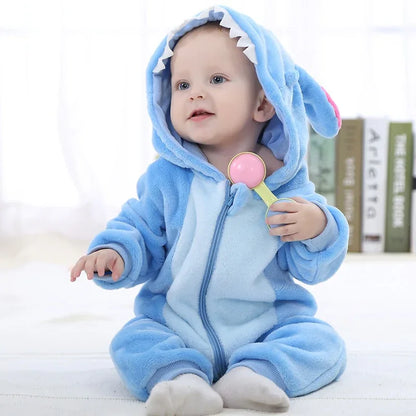 Baby Rompers Winter Kigurumi Lion Costume For Girls Boys Toddler Animal Jumpsuit Infant Clothes Pyjamas Kids Overalls ropa bebes - Shello's Creative Boutique