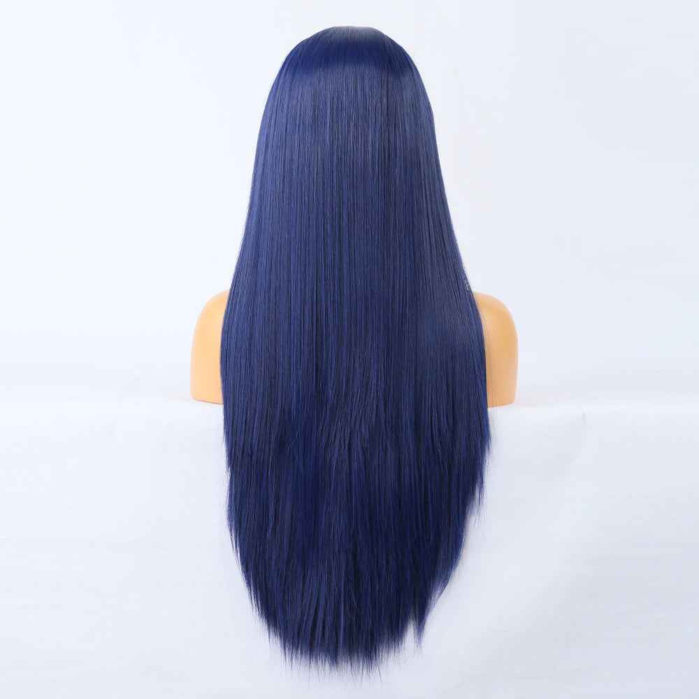 Straight Lace Front Wig Bone Straight Human Hair Wig Transparent Lace Frontal Wig Glueless