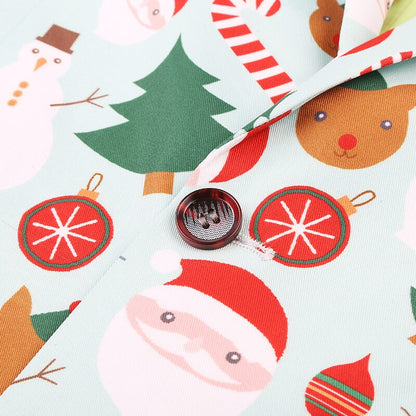  Christmas designer Men Clothing Luxury Designer Mens Blazer print Jacket Stylish Fancy Brand floral Males Suits Blazers