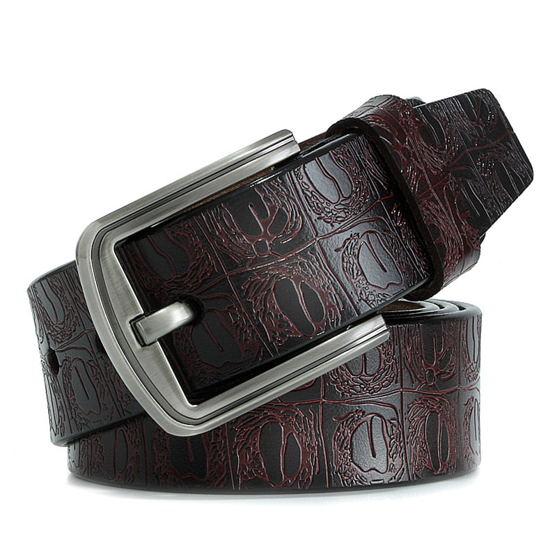 Pin Buckle Genuine Leather Cowhide Belt Jeans Belts For Men eprolo