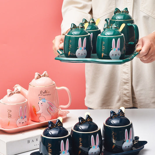 Lovely design cartoon  kitchenware 3 pieces ceramic spice jar set for gift eprolo