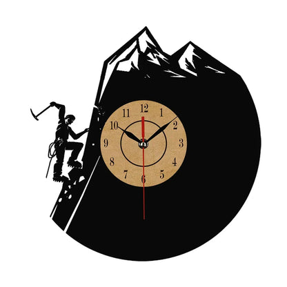 Vinyl Record Wall Clock – Modern Art & Timeless Music-Inspired Decor - Shello's Creative Boutique