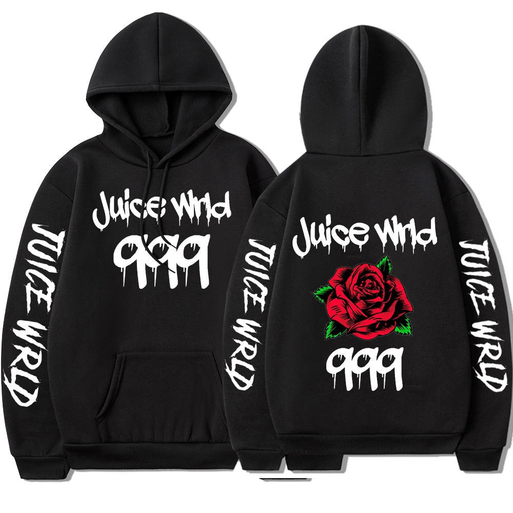 Dark Wind Rose European Street Trendy Hoodie Sweatshirt Men