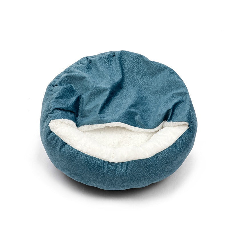 Super Soft Pet Cat Bed Plush Full Size Washable Calm Bed Donut Bed Comfortable Sleeping Artifact Suitable For All Kinds Of Cat Shello Creative Boutique