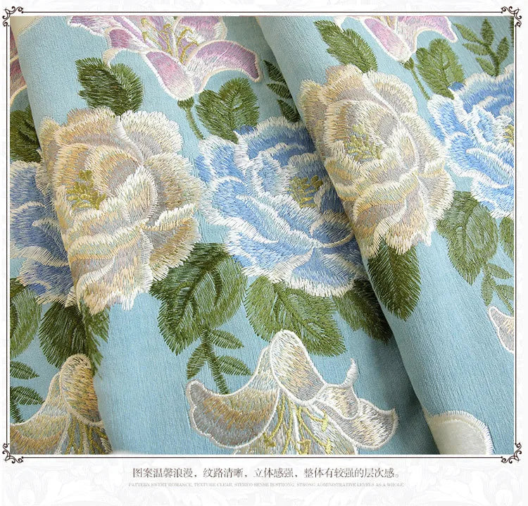 European High-End Luxury Blackout Curtains - Modern Minimalist Drapes for Living Room & Bedroom - Shello's Creative Boutique