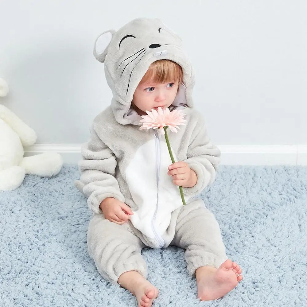 Baby Rompers Toddler Animal Jumpsuit Infant Clothes Pyjamas Kids eprolo